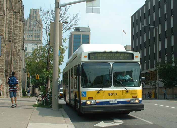 Hamilton Street Railway New Flyer C40LF 9613